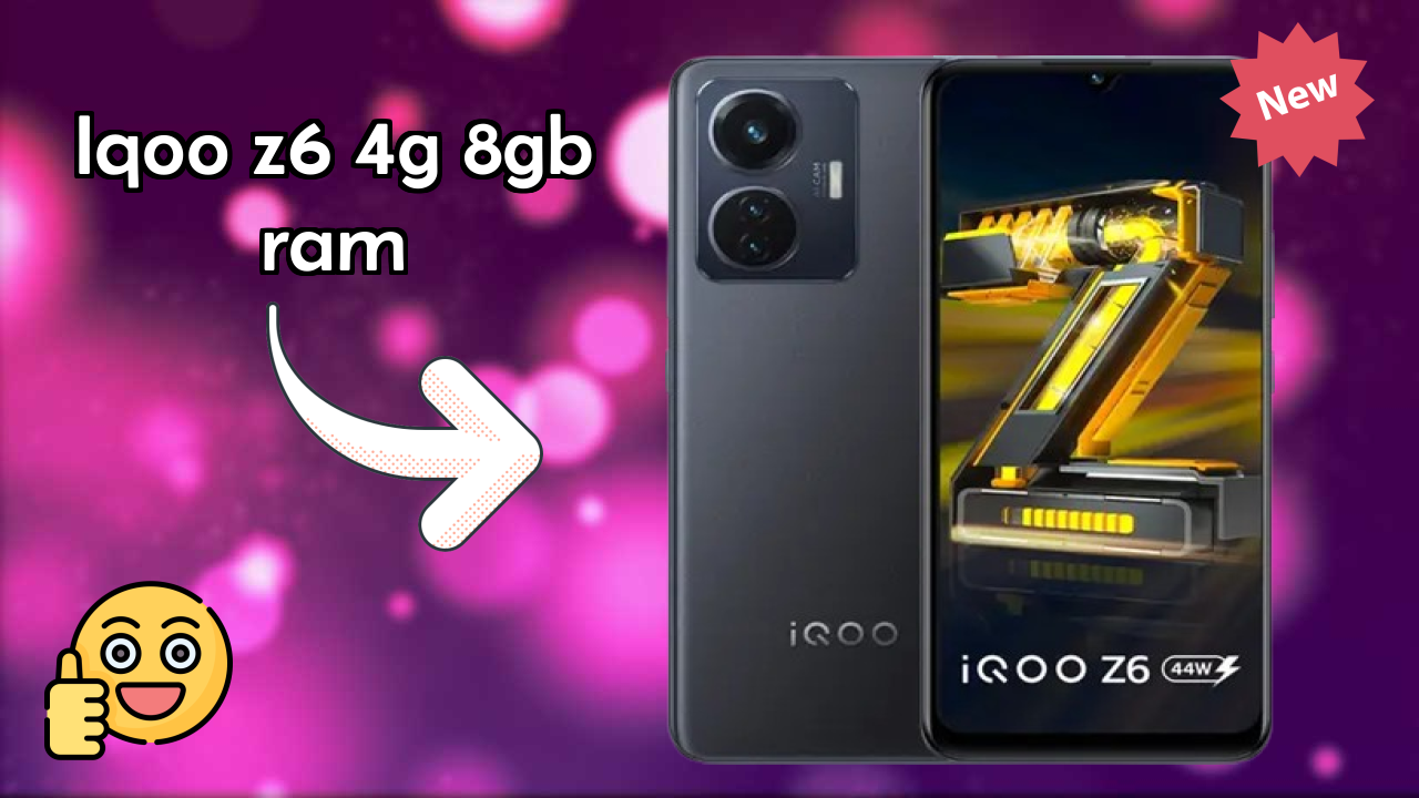 IQOO Z6 4G 8GB RAM Test: 8 GB RAM Handles Heavy Apps?