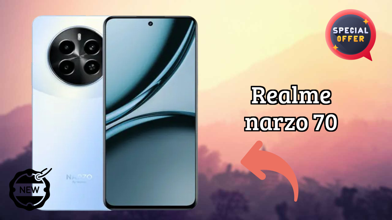 Realme Narzo 70 at ₹13,628 - Best Features & Specifications