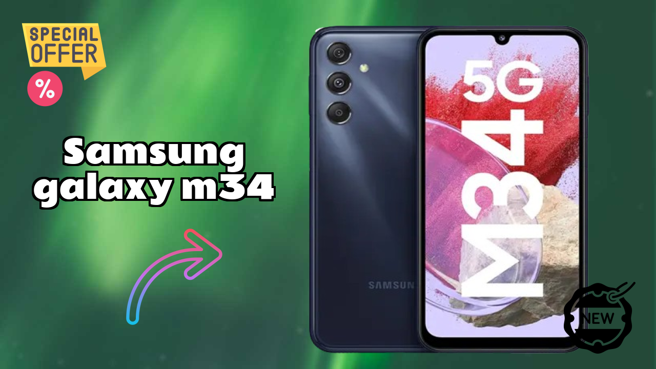 Samsung Galaxy M34 Display Technology: 6.5 Inches (16.42 Cm) Screen