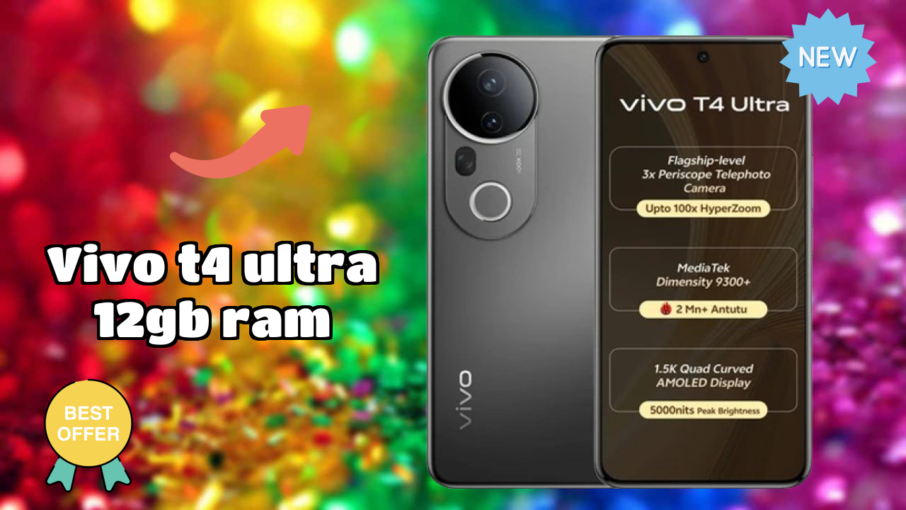 Vivo T4 Ultra 12GB RAM Display Review: AMOLED Screen Size